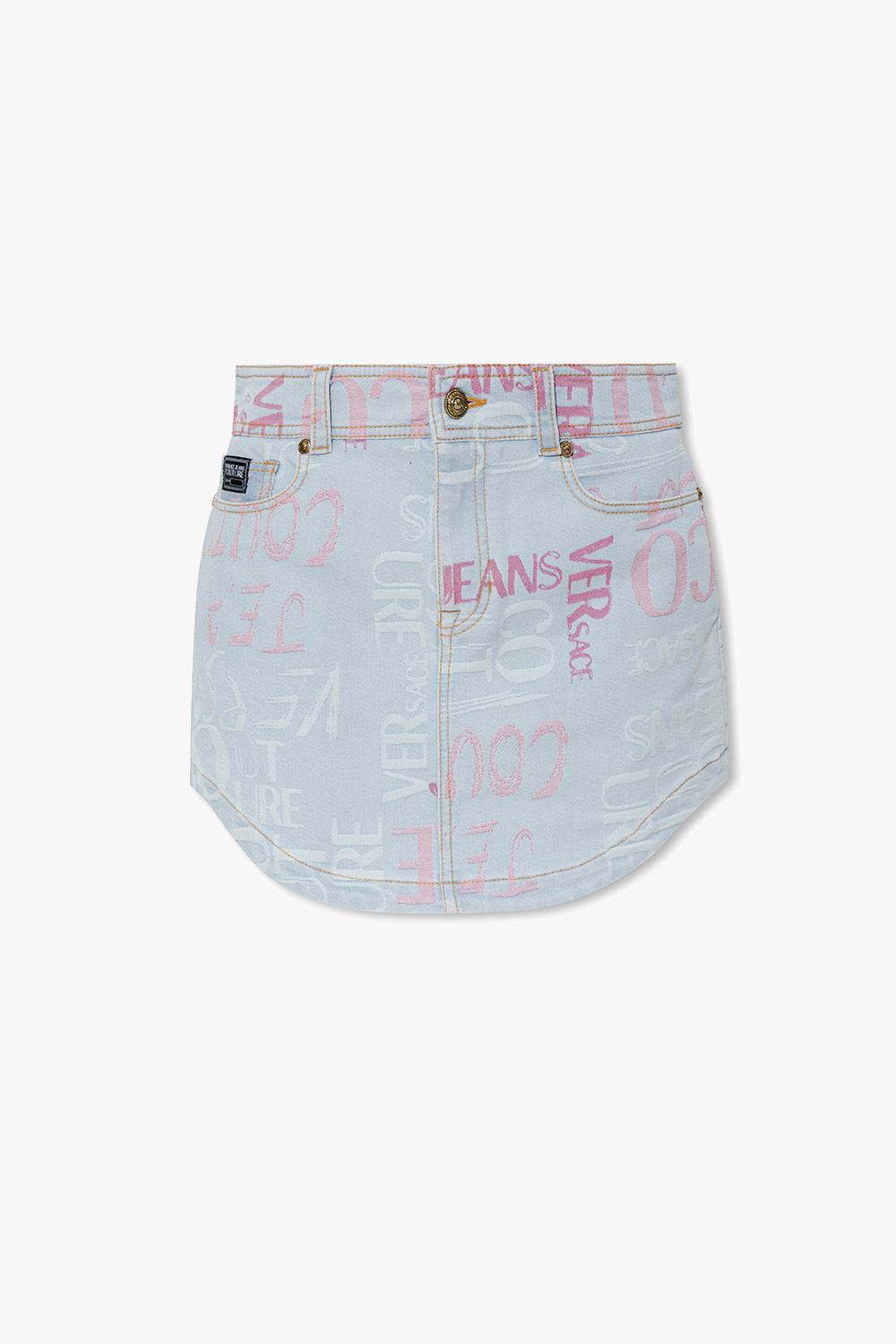 SchaferandweinerShops Indonesia - Light blue Denim skirt